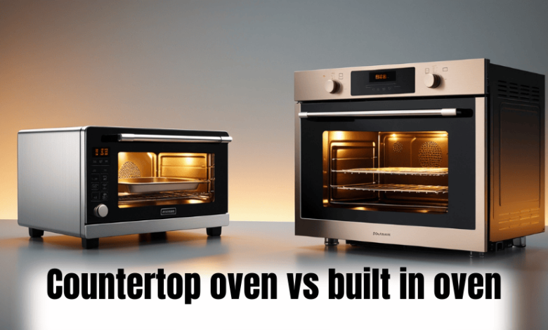 Countertop oven vs built in oven