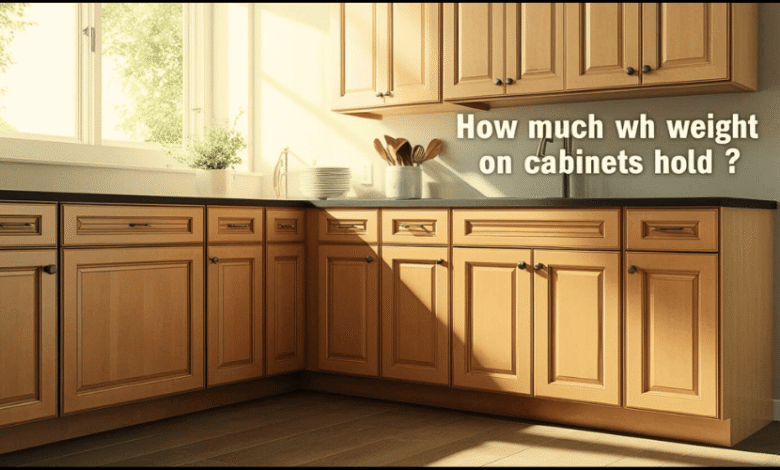 How Much Weight Can Kitchen Cabinets Hold