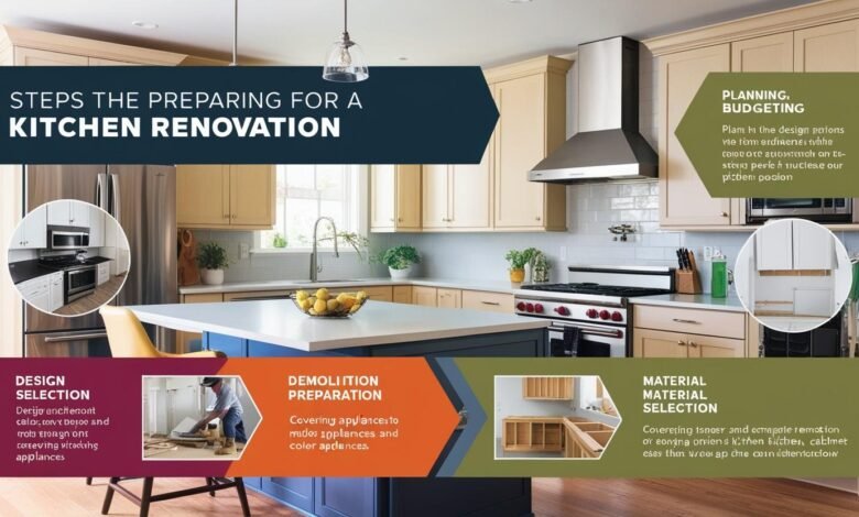 how to prepare for kitchen renovation