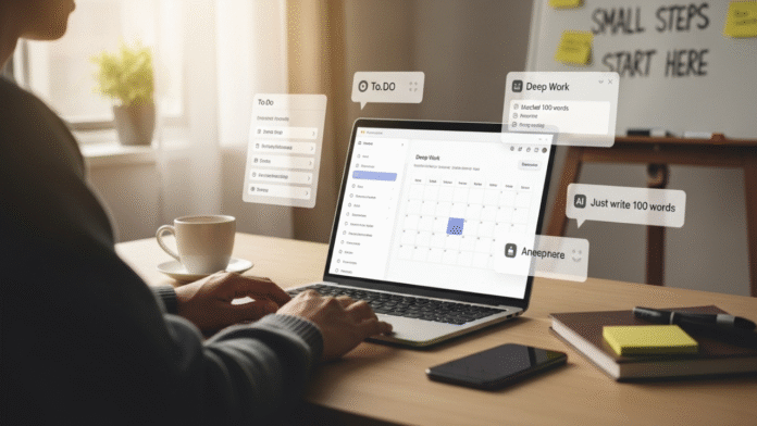 An Anti-Procrastination Workflow: 3 AI Tools That Force You to Be Productive