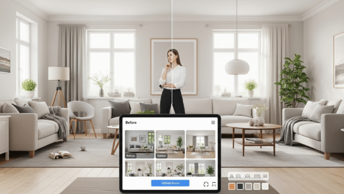 Redesign Your Living Room: Using AI for Stunning Interior Design Ideas